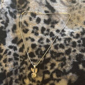 2000s y2k playboy necklace